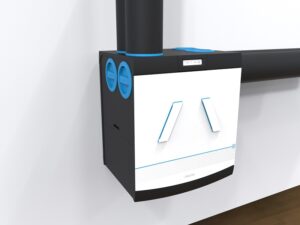 WTW ventilatie unit kunststof